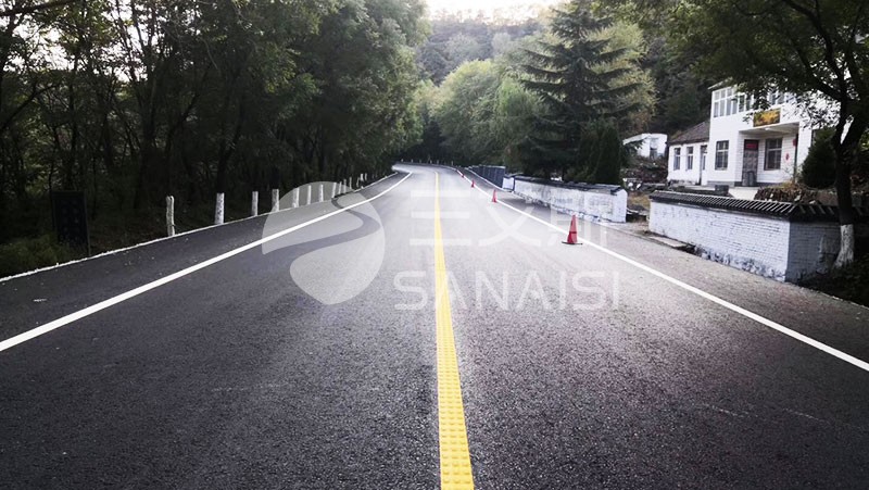 熱熔標(biāo)線施工-(43)