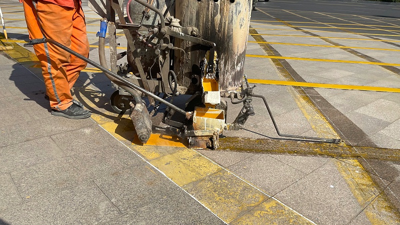 熱熔型標線涂料廠家客戶案例分享