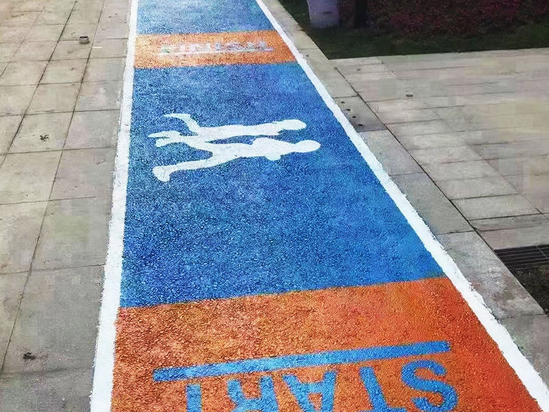 路面改色涂料,路面改色涂料施工,運(yùn)動場地改色