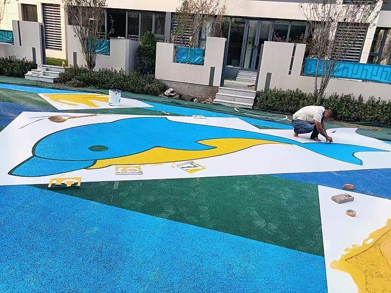 路面改色涂料,路面改色涂料施工