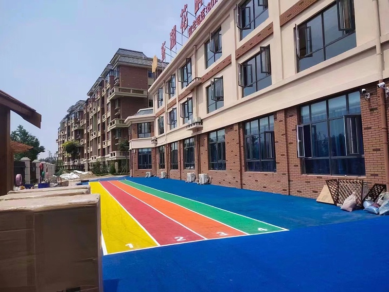 彩色防滑路面涂料,彩色防滑路面應(yīng)用場(chǎng)景