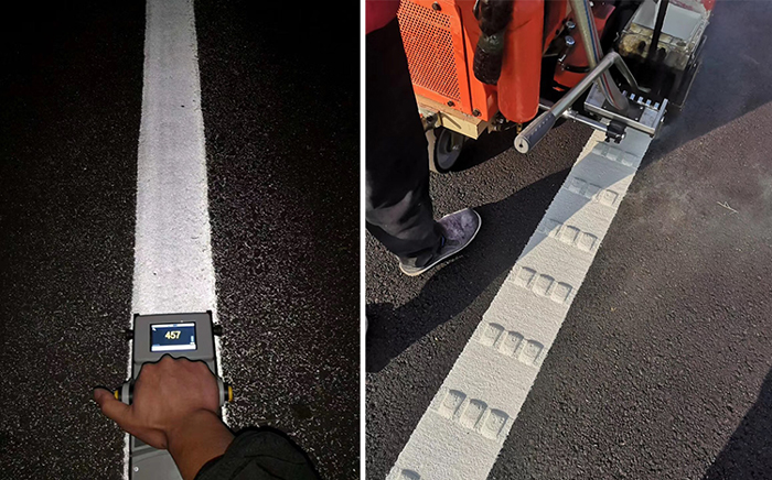 三艾斯助力許信高速，打造安全醒目的交通標(biāo)線