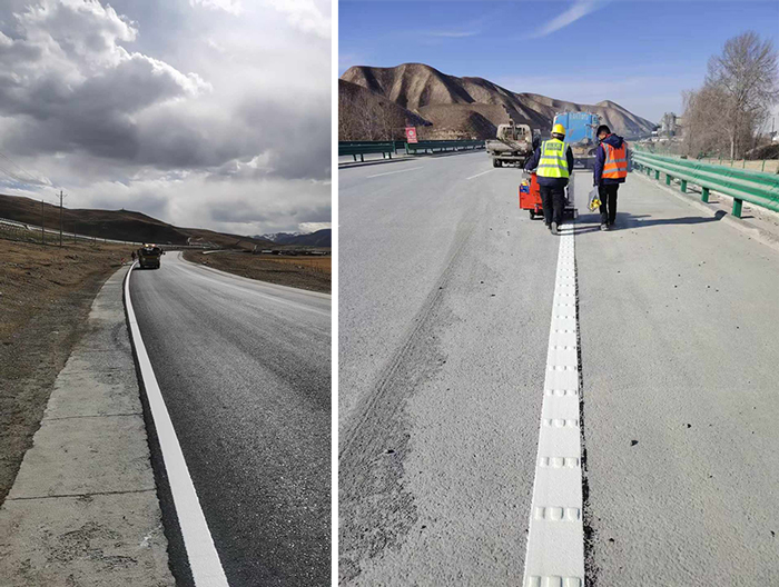 三艾斯助力連霍呼北高速聯(lián)絡(luò)線標(biāo)線工程，攻克低溫施工難題