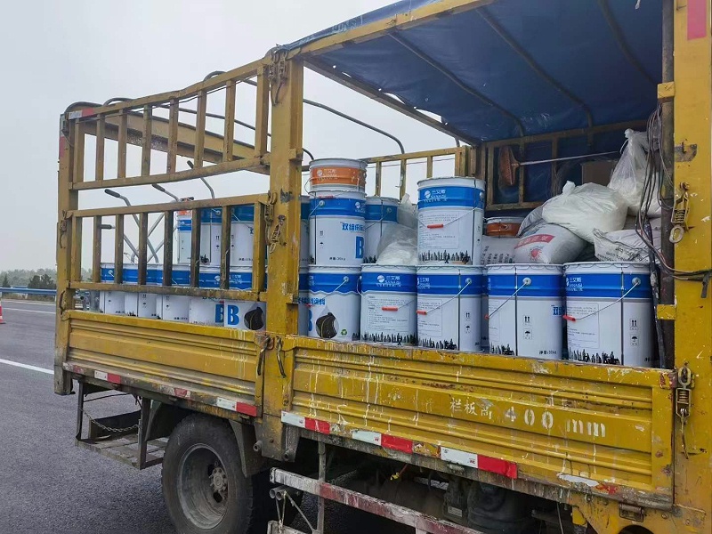 雙組份標(biāo)線涂料施工,雙組份標(biāo)線涂料