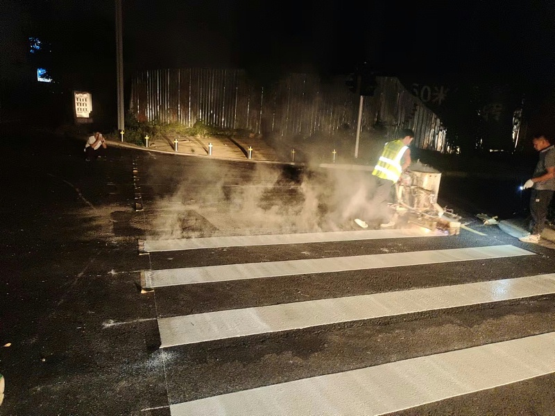道路標線熱熔涂料,熱熔涂料施工問題