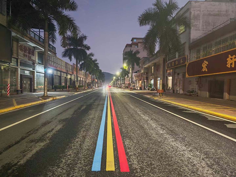 熱熔標(biāo)線施工 (966)