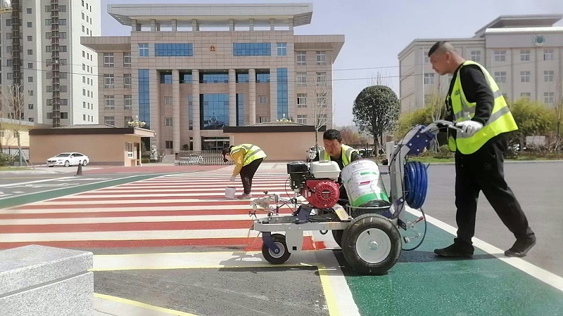 瀝青路面改色涂料,瀝青路面改色涂料施工