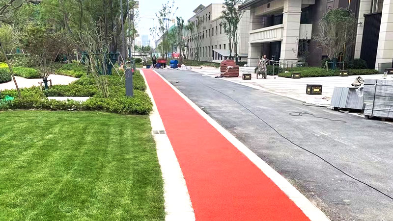 路面改色涂料,路面改色涂料施工